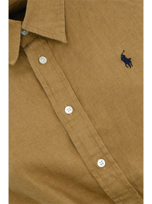 Abito chemisier in lino POLO RALPH LAUREN | 211943992006